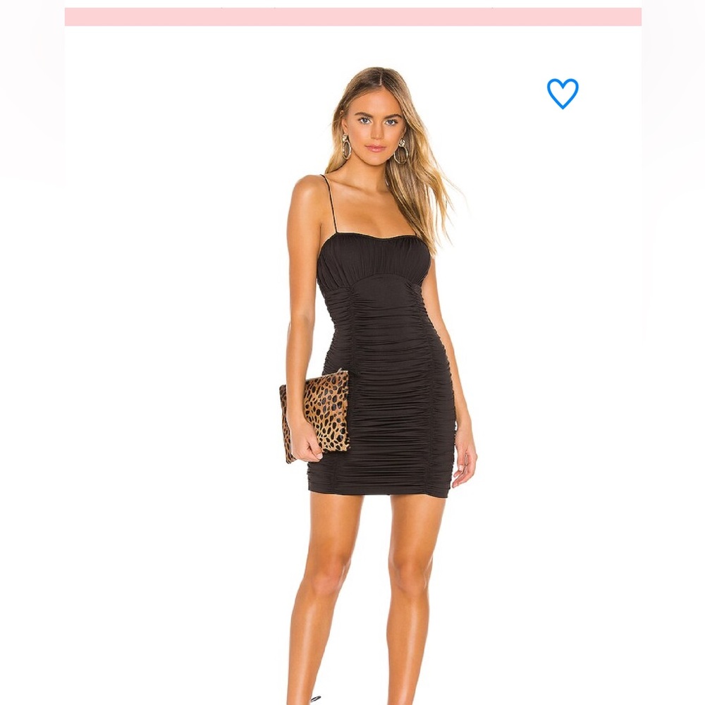 Superdown Black Rachelle Mini Dress NWT Size M Revolve